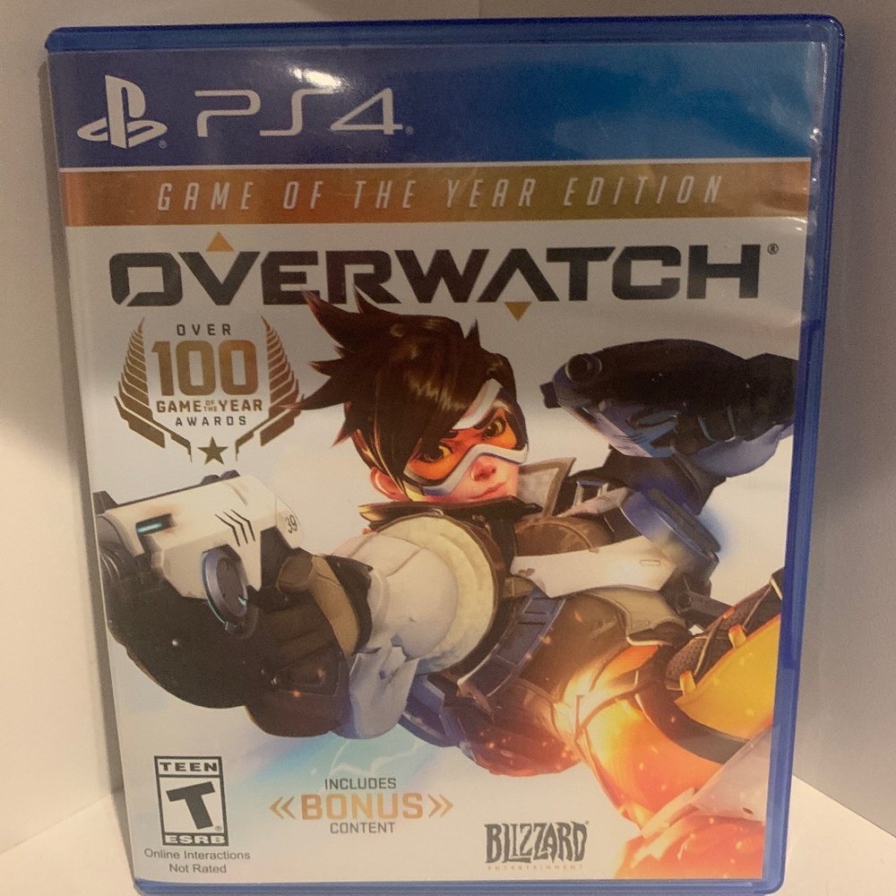 Sony PS4 Overwatch Game Of The Year Edition Video Game Disc